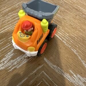 HuiLe Mini Push Dumper Dump Truck Construction Toddlers Preschool Plastic Toy 26
